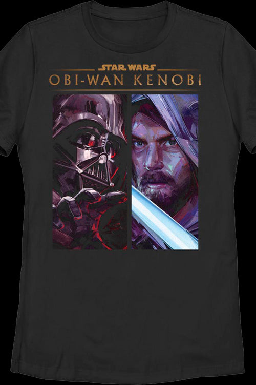 Womens Darth Vader and Obi-Wan Kenobi Star Wars Shirtmain product image