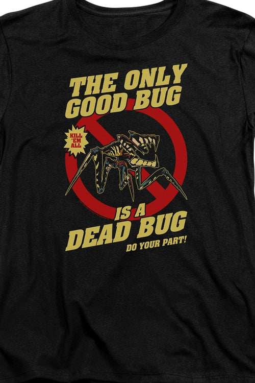 Womens Dead Bug Starship Troopers Shirtmain product image