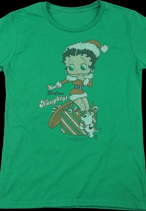 Womens Define Naughty Betty Boop Shirt