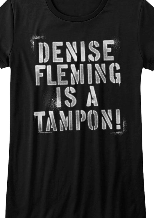 Womens Denise Fleming Is A Tampon Can't Hardly Wait Shirt - main product image
