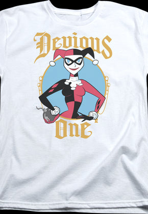 Womens Devious One Harley Quinn Shirt
