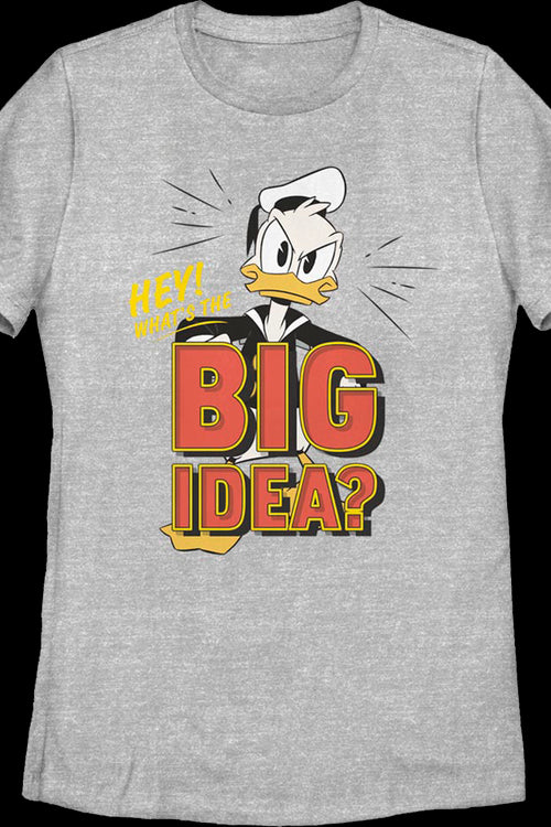 Womens Donald Duck What's The Big Idea DuckTales Shirtmain product image