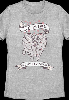 Womens Don't Fly Solo Star Wars Shirt