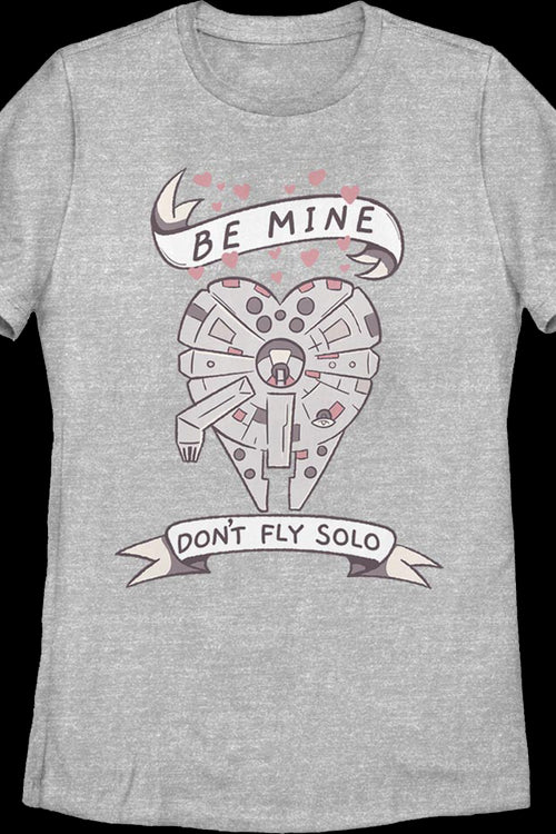 Womens Don't Fly Solo Star Wars Shirtmain product image