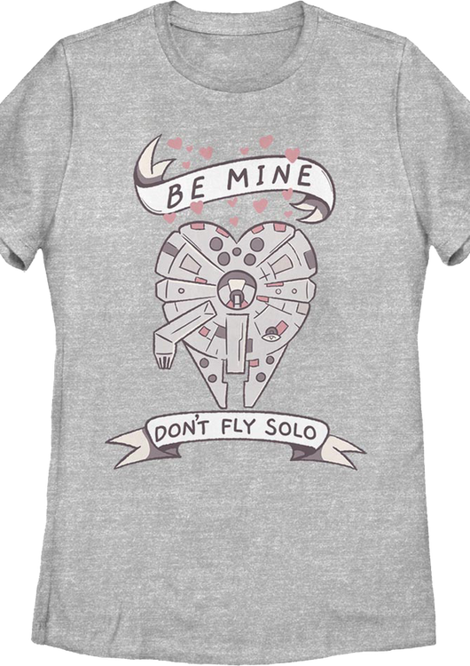 Womens Don't Fly Solo Star Wars Shirt - main product image