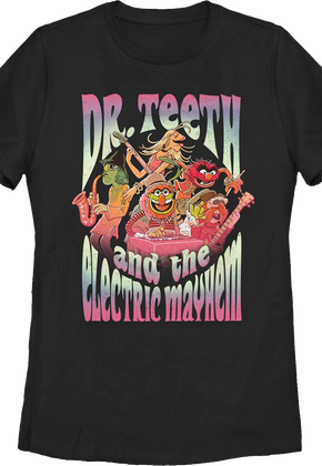 Womens Dr. Teeth and The Electric Mayhem Muppets Shirt