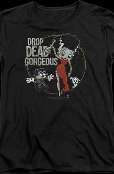 Womens Drop Dead Gorgeous Betty Boop Shirt