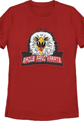 Womens Eagle Fang Karate Logo Cobra Kai Shirt