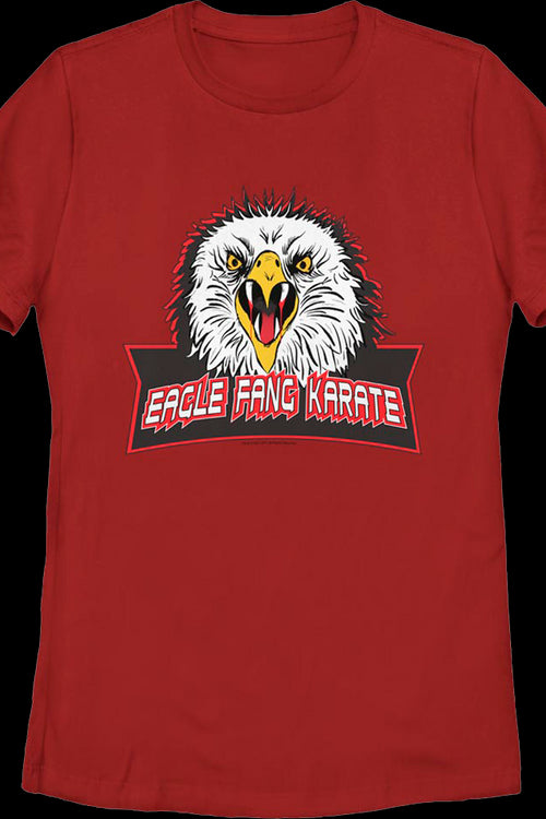 Womens Eagle Fang Karate Logo Cobra Kai Shirtmain product image