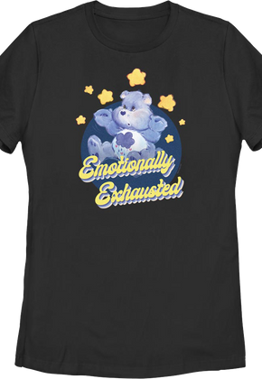 Womens Emotionally Exhausted Care Bears Shirt