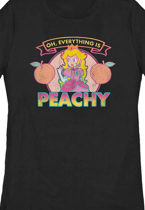 Womens Everything Is Peachy Super Mario Bros. Shirt