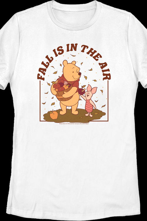 Womens Fall Is In The Air Winnie The Pooh Shirtmain product image