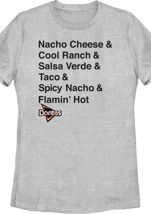 Womens Flavors Doritos Shirt - main product image