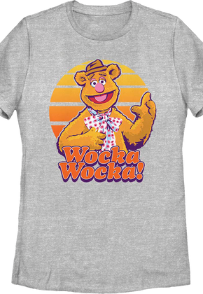 Womens Fozzie Bear Muppets Shirt