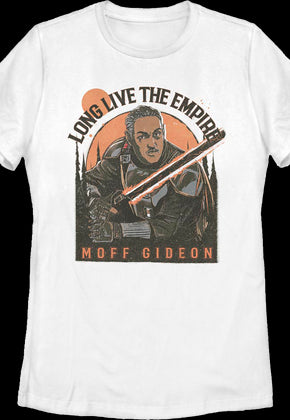 Womens Gideon Long Live The Empire Mandalorian Star Wars Shirt