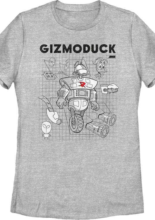 Womens Gizmoduck DuckTales Shirt - main product image
