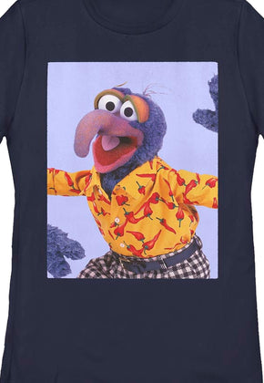 Blue Womens Gonzo Muppets Shirt