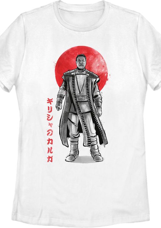 Womens Greef Karga Sketch The Mandalorian Star Wars Shirt - main product image