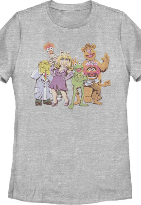 Womens Group Picture Muppets Shirt