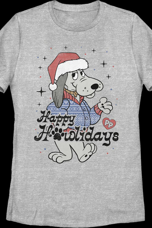 Womens Happy Holidays Pound Puppies Shirtmain product image