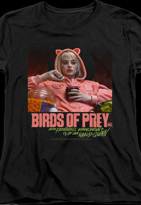 Womens Harley Quinn Love Stinks Birds Of Prey Shirt