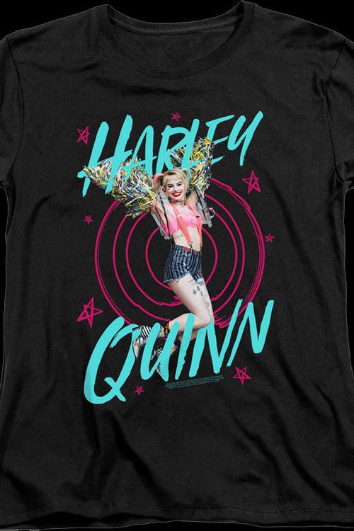 Womens Harley Quinn Target Birds Of Prey Shirtmain product image