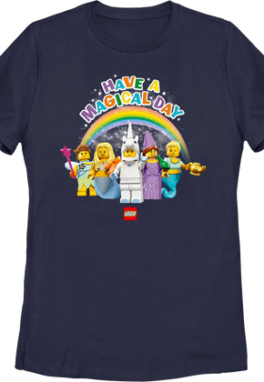 Womens Have A Magical Day Lego Shirt