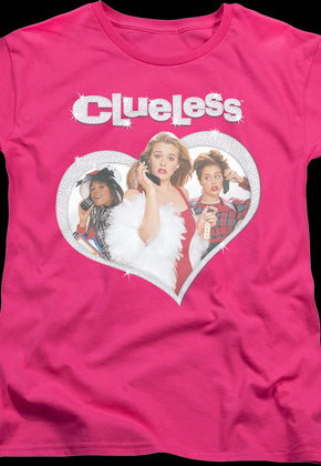 Womens Heart Clueless Shirt