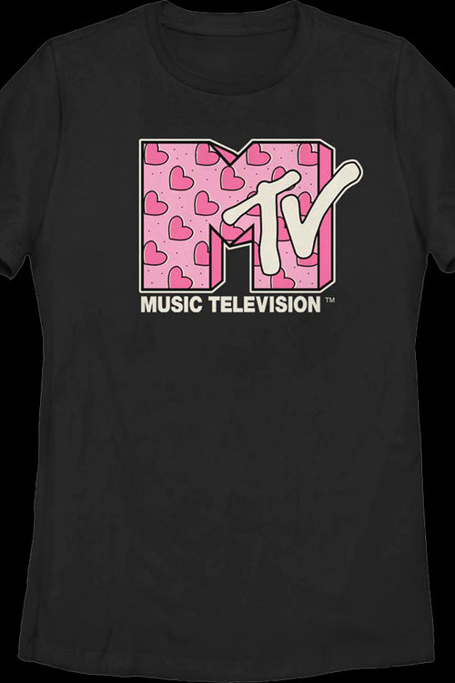 Womens Hearts Logo MTV Shirtmain product image