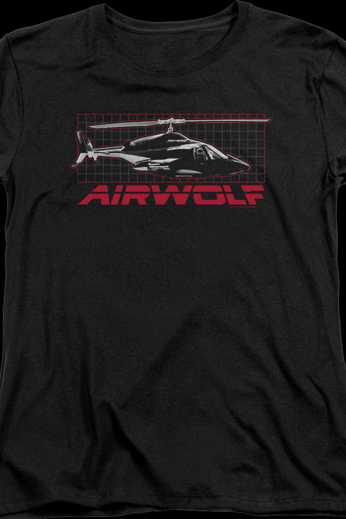 Womens Helicopter Airwolf Shirtmain product image