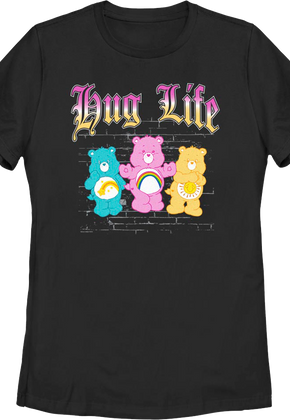 Womens Hug Life Care Bears Shirt