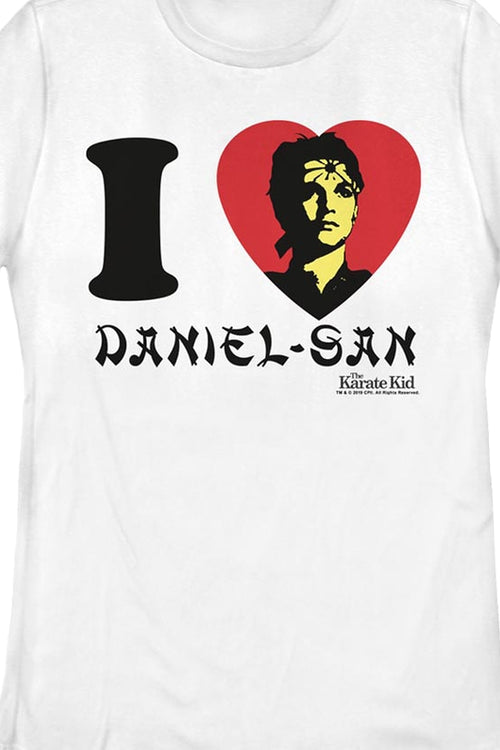 Womens I Love Daniel-San Karate Kid Shirtmain product image