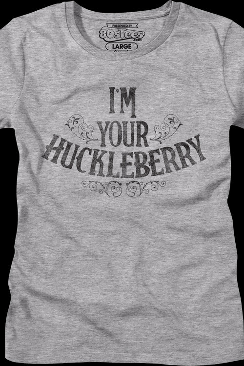 Womens I'm Your Huckleberry Tombstone Shirtmain product image