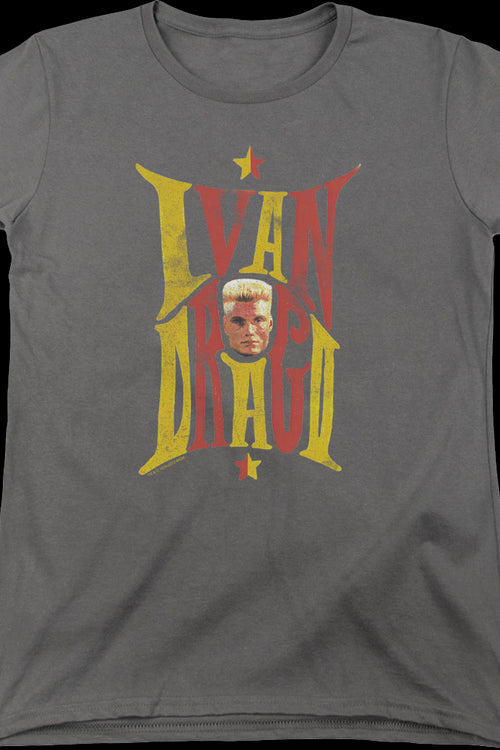 Womens Ivan Drago Name And Face Rocky Shirtmain product image