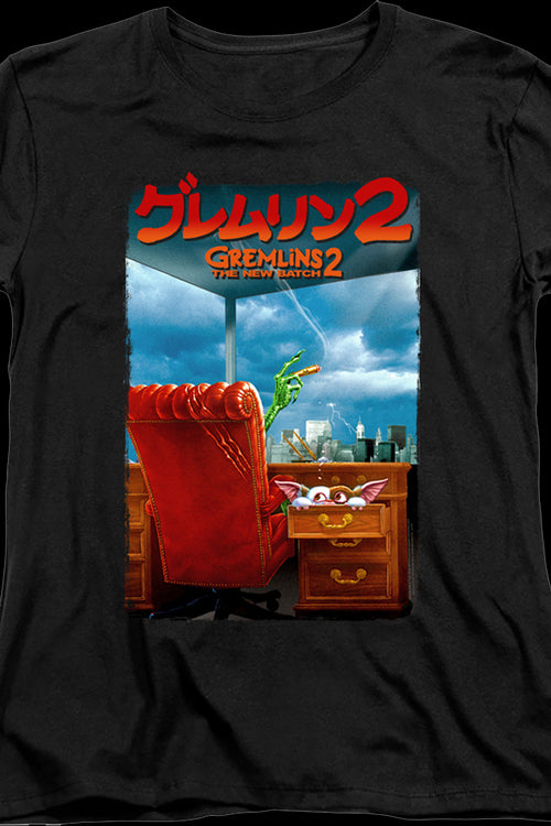 Womens Japanese Poster Gremlins 2 The New Batch Shirtmain product image