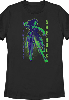 Womens Jen Walters She-Hulk Marvel Comics Shirt