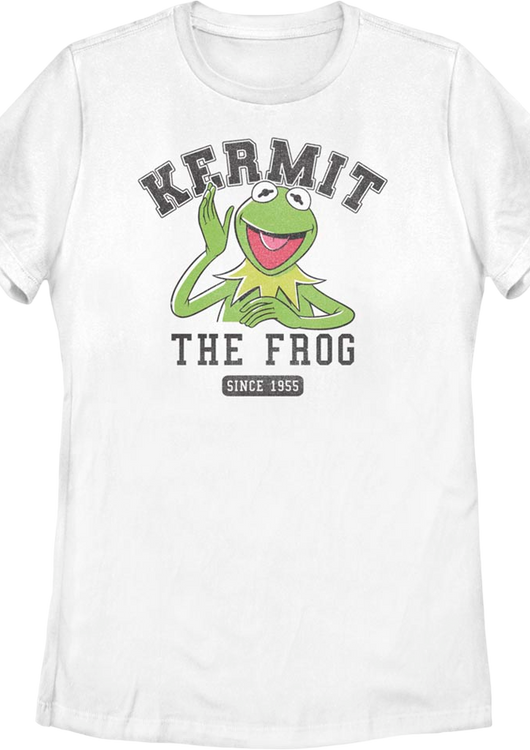 Womens Kermit The Frog Since 1955 Muppets Shirt - main product image