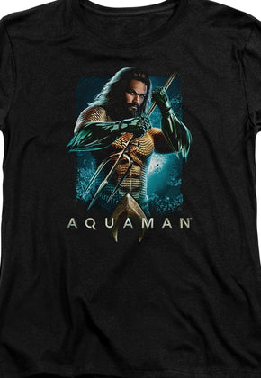 Womens King of Atlantis Aquaman Shirt