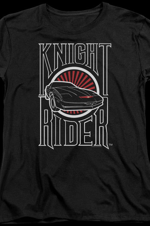 Womens Knight Industries Two Thousand Knight Rider Shirtmain product image