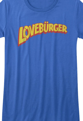Womens Loveburger Can't Hardly Wait Shirt