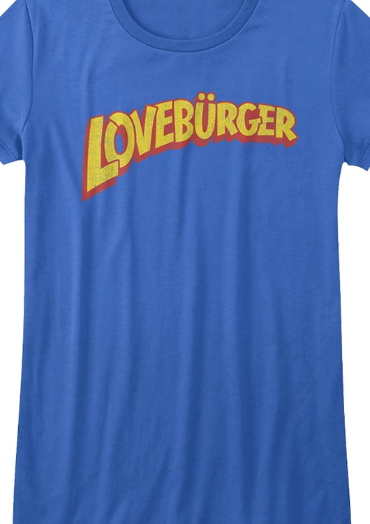 Womens Loveburger Can't Hardly Wait Shirt - main product image