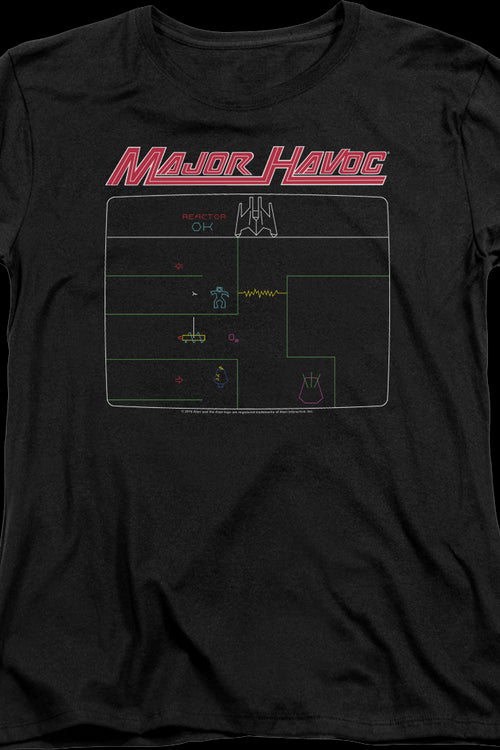 Womens Major Havoc Screen Atari Shirtmain product image