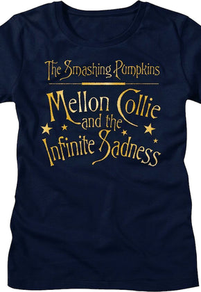 Womens Mellon Collie Stars Smashing Pumpkins T-Shirt