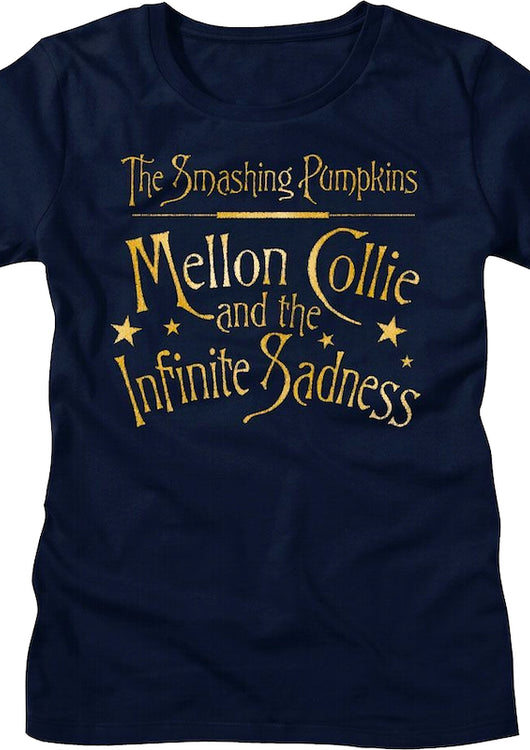 Womens Mellon Collie Stars Smashing Pumpkins T-Shirt - main product image