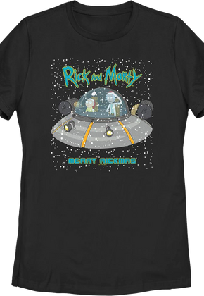 Womens Merry Rickmas Rick And Morty Shirt