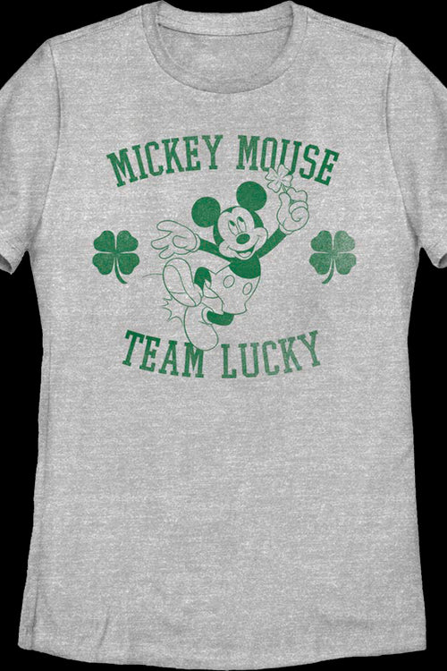 Womens Mickey Mouse Team Lucky Disney Shirtmain product image