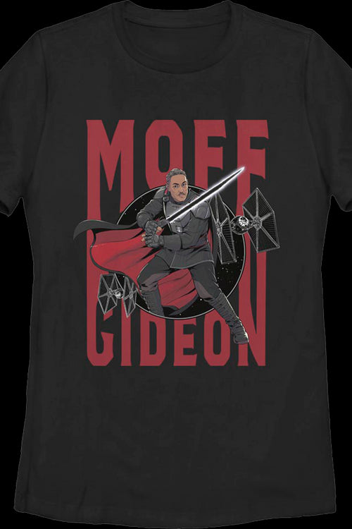 Womens Moff Gideon Action Pose The Mandalorian Star Wars Shirtmain product image