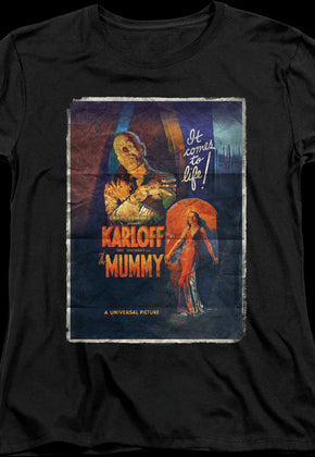 Womens Movie Poster The Mummy Shirt