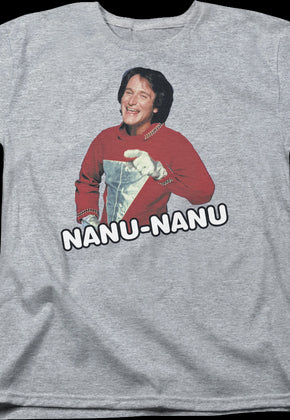 Womens Nanu Nanu Mork and Mindy Shirt