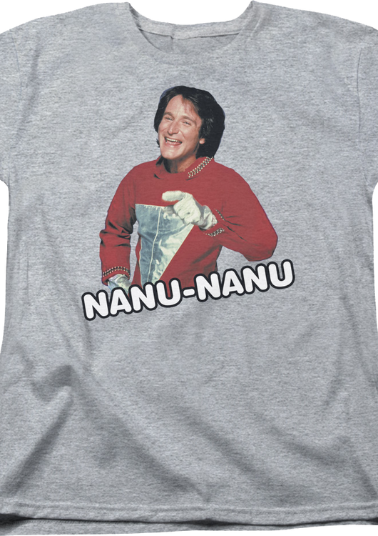 Womens Nanu Nanu Mork and Mindy Shirt - main product image